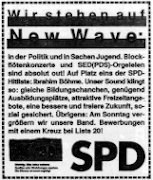 Sozialdemokratische Partei in der DDR: Die Zukunft hat wieder einen Namen zur Volkskammerwahl in der DDR am 18.03.1990
